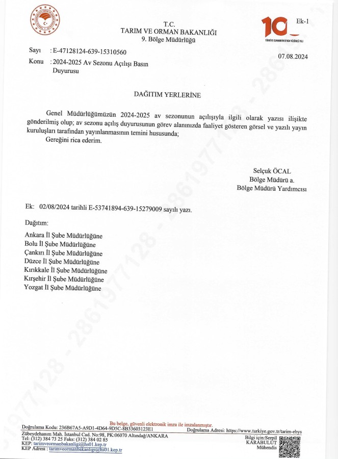 2024-2025 AV SEZONU AÇILIŞ BASIN DUYURUSU