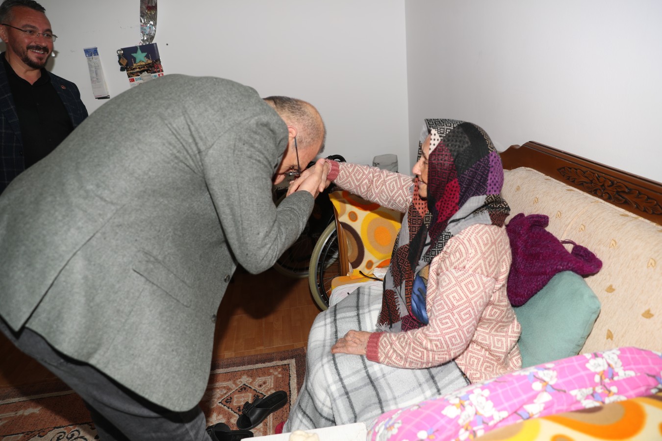 BAŞKANIMIZIN ANNELER GÜNÜ ZİYARETLERİ