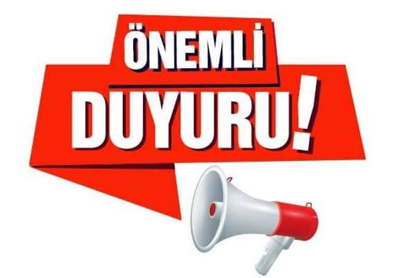 Önemli Duyuru !!!