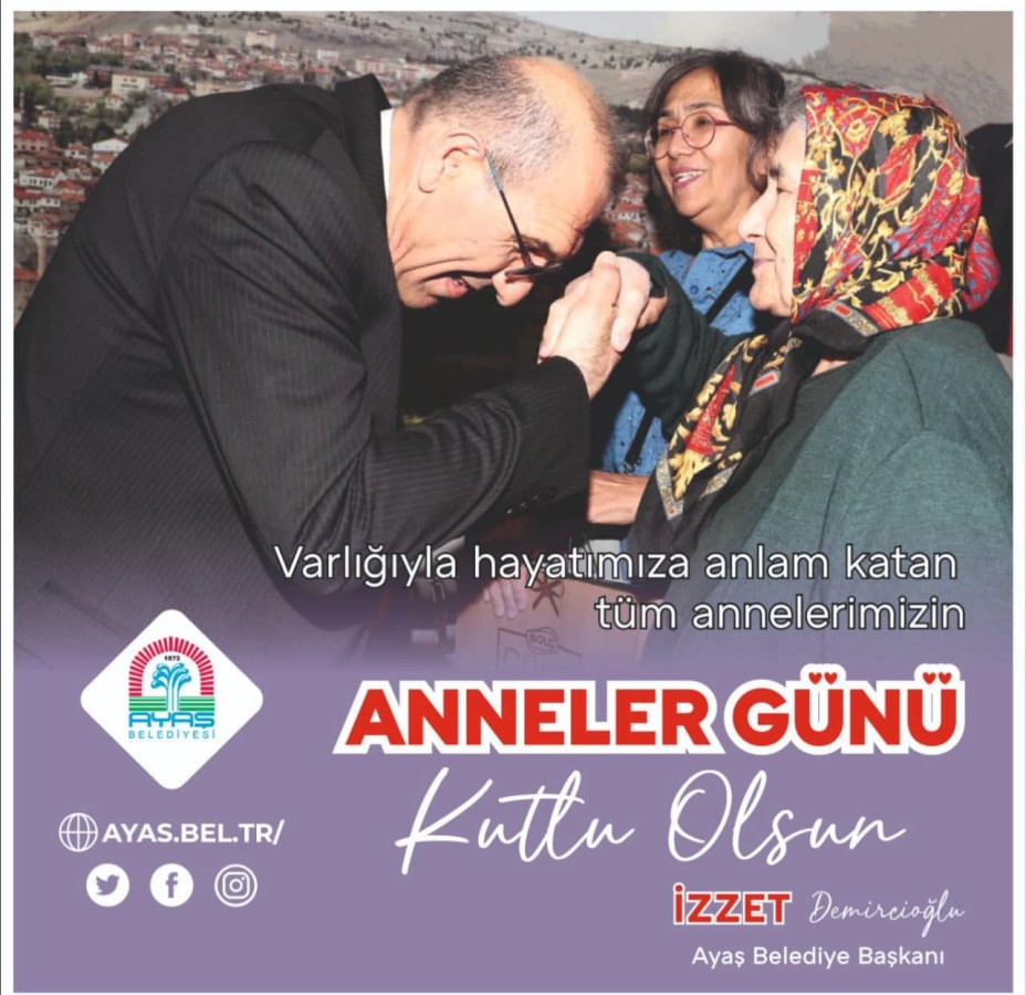 SAYIN BAŞKANIMIZ DEMİRCİOĞLU ‘NUN ANNELER GÜNÜ MESAJI