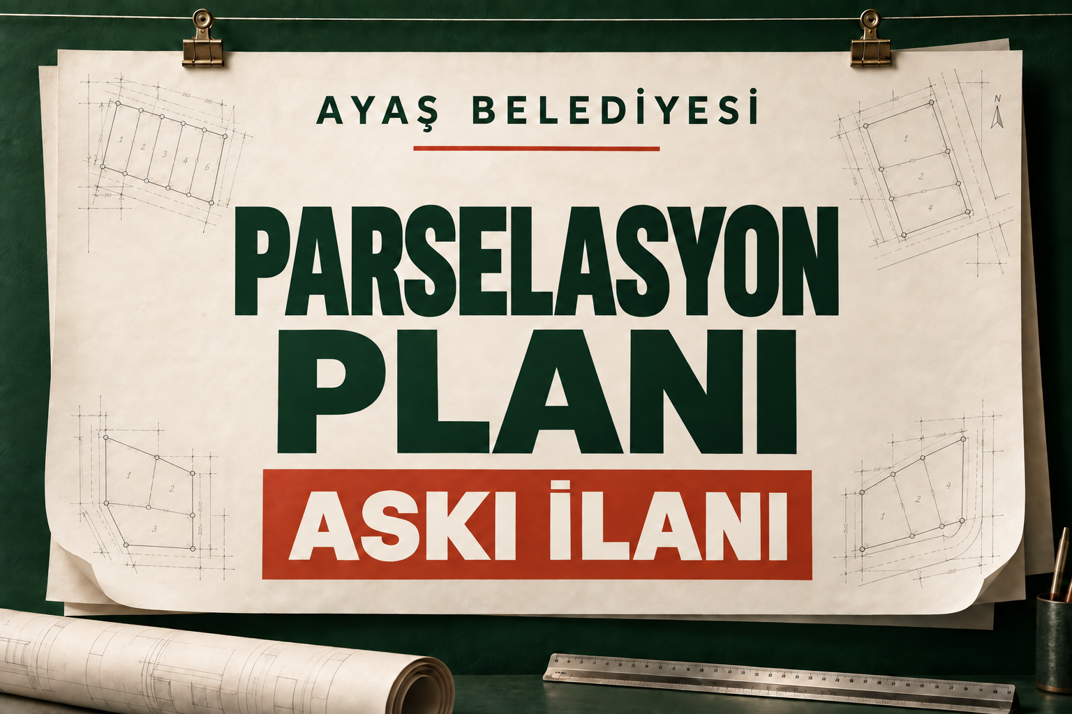 Parselasyon Planı Askı İlanı