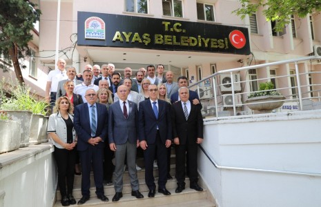 CHP Ankara İl Başkanı Sayın Erkol 'dan Başkanımız Sayın İzzet Demircioğlu' na ziyaret