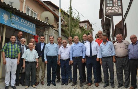 Ankara Milletvekili Emerullah İŞLER'in Ayaş Ziyareti