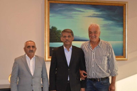 Cumhurbaşkanlığı Genel Sekreter Yardımcısı Nadir ALPARSLAN'ı makamında ziyaret ettiler