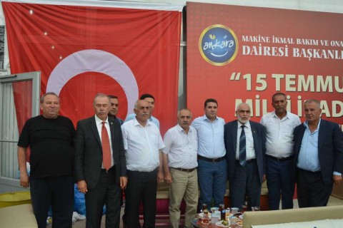 Ankara Büyükşehir Belediyesi Makine İkmal Bakım ve Onarım Dairesi Başkanlığını ziyaret ettik.